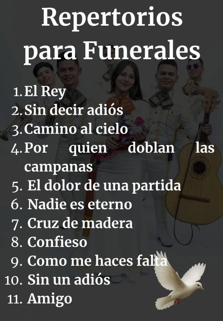Mariachis para funerales en bogotá, serenatas con respeto y empatía